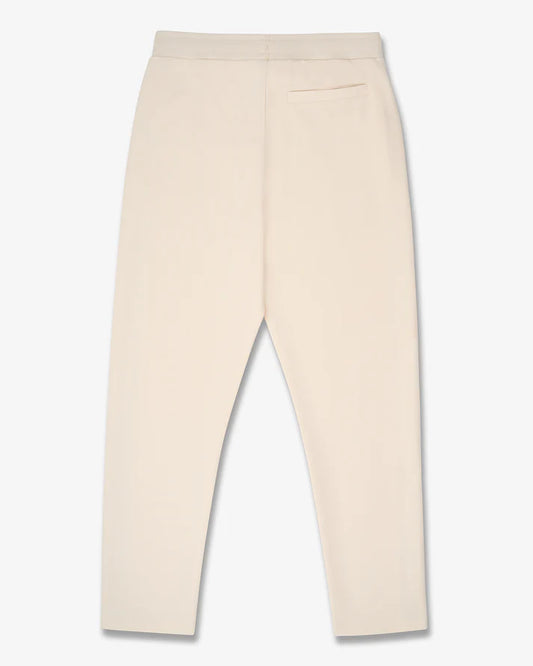 SS25 Tracksuit Sweatpants with Stripes, Mykonos Crew - Pearl white