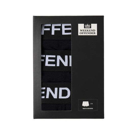 Boxer Shorts Pack Of 3 - black