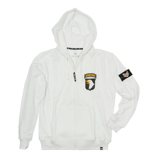 Airborne Zip Hoody - white