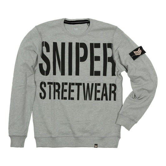 All Over Crew Neck - grey