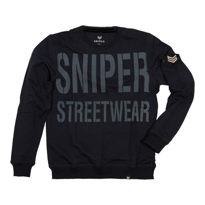 All Over Crew Neck - dark blue