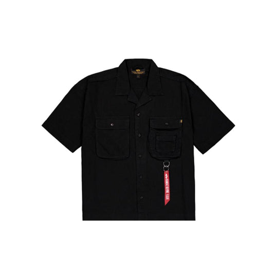 Aloha Safari Shirt - black