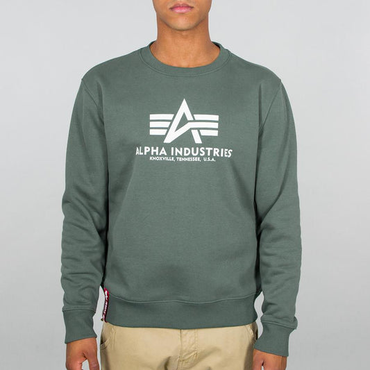 Basic Sweater - vintage green