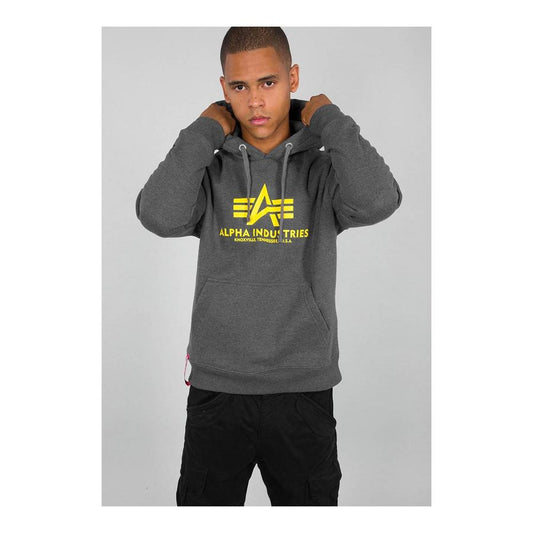 Basic Hoody - charcoal heather
