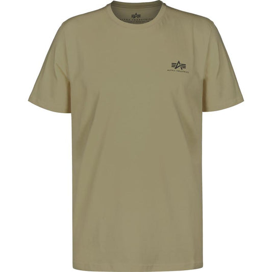 Basic T Small Logo - olive