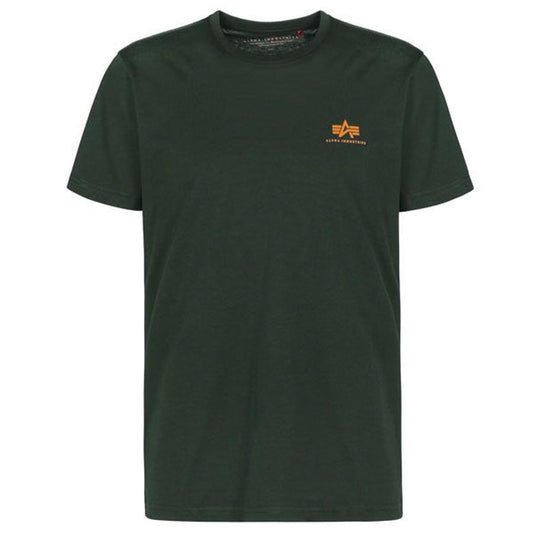 Basic T Small Logo - dark petrol