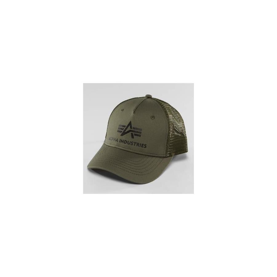 Basic Trucker Cap - dark green