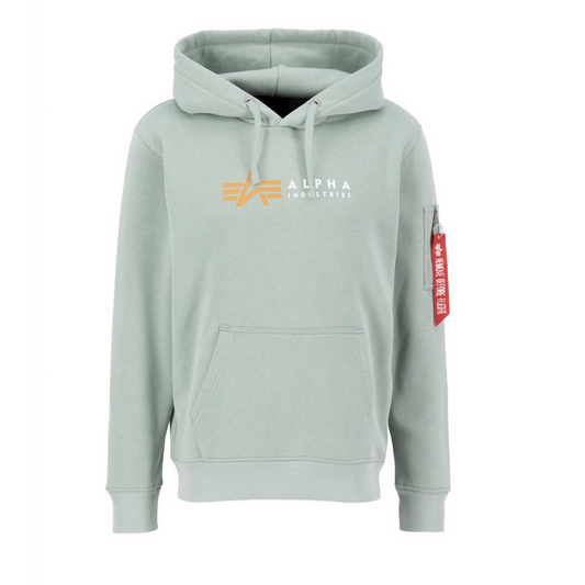 Alpha Label Hoody - dusty green