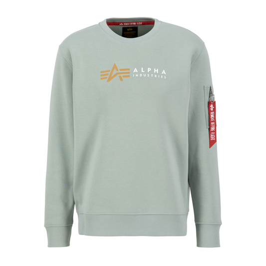 Alpha Label Sweater - dusty green