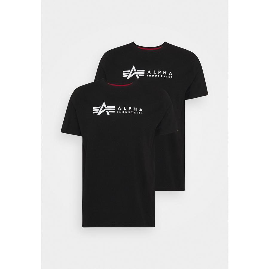 Alpha Label T 2 Pak - black