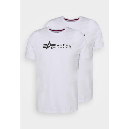 Alpha Label T 2 Pak - white