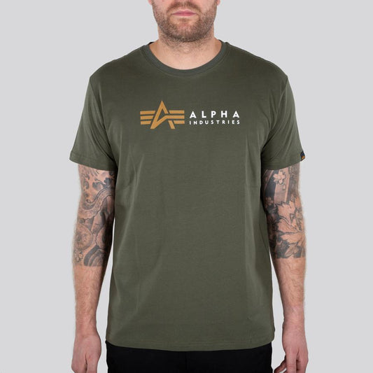 Alpha Label T - dark olive