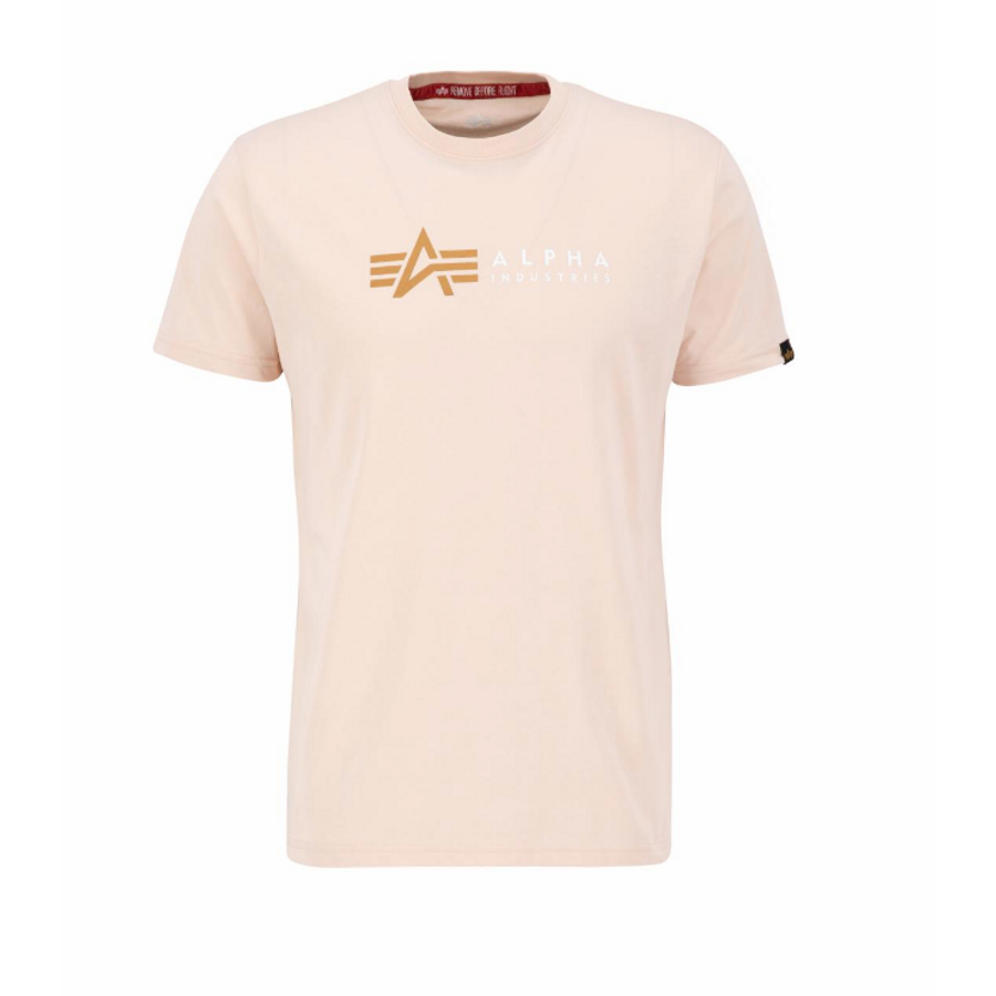 Alpha Label T - pale peach