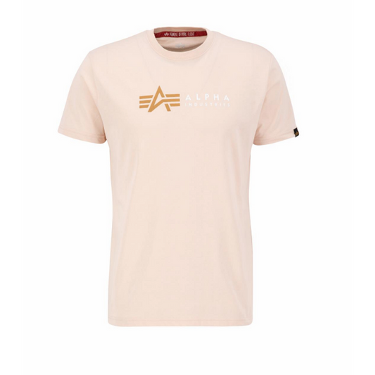Alpha Label T - pale peach