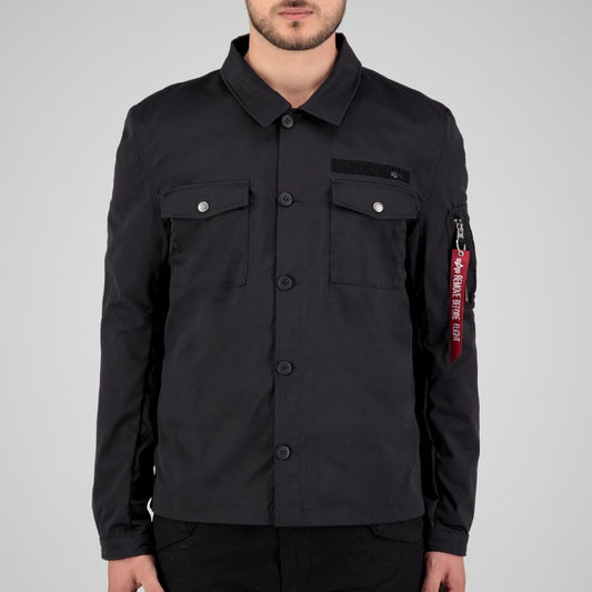Alpha Overshirt - black