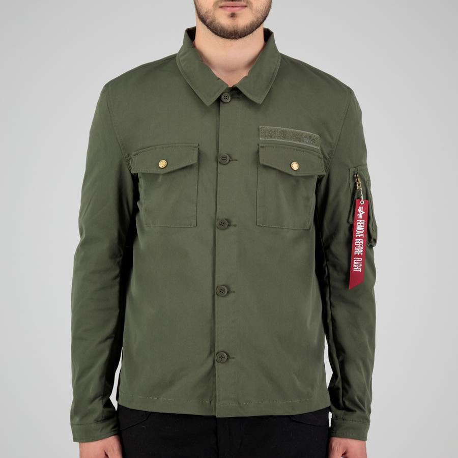 Alpha Overshirt - dark olive