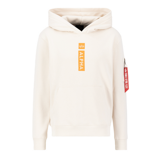 Alpha PP Hoody - jet sream white