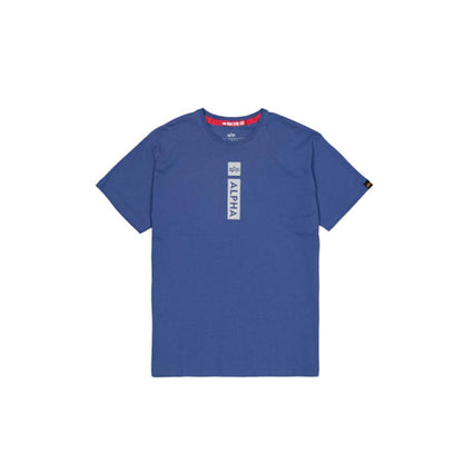 Alpha Puff Print T-Shirt - night purple
