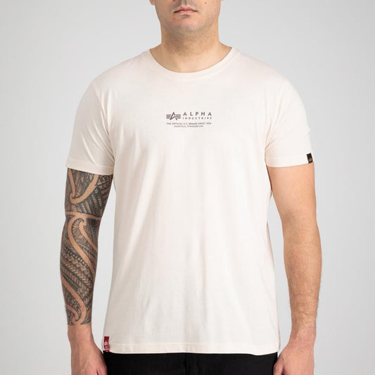 Alpha Wording T - jet stream white