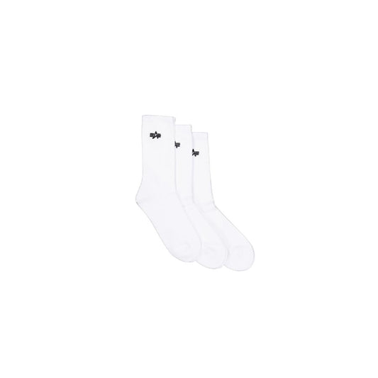 Basic Socks 3 Pairs - white