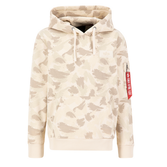 Back Print Hoody Camo - sand camo
