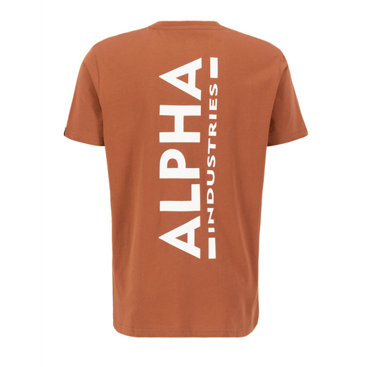 Backprint T - hazel brown