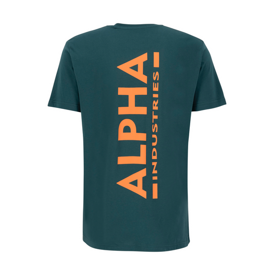 Backprint T - force green