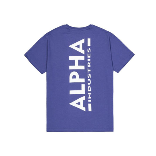 Backprint T-shirt - night burple