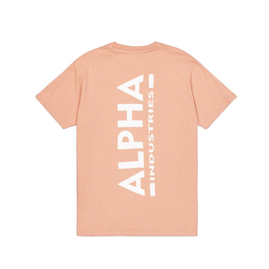 Backprint T - dusty coral