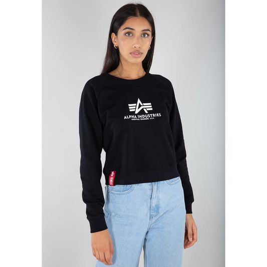Basic Boxy Sweater Woman - black