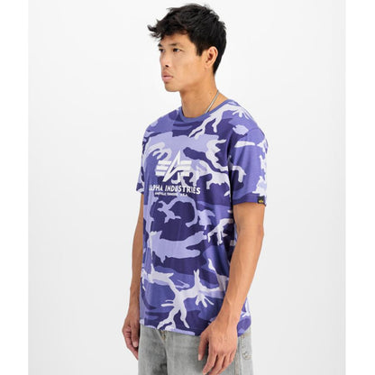 Basic T Camo PP - night purple camo