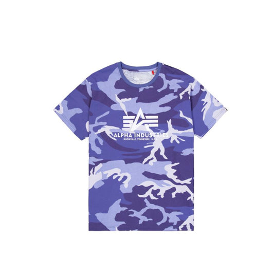 Basic T Camo PP - night purple camo