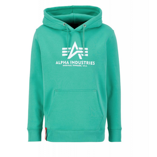 Basic Hoody - atomic green