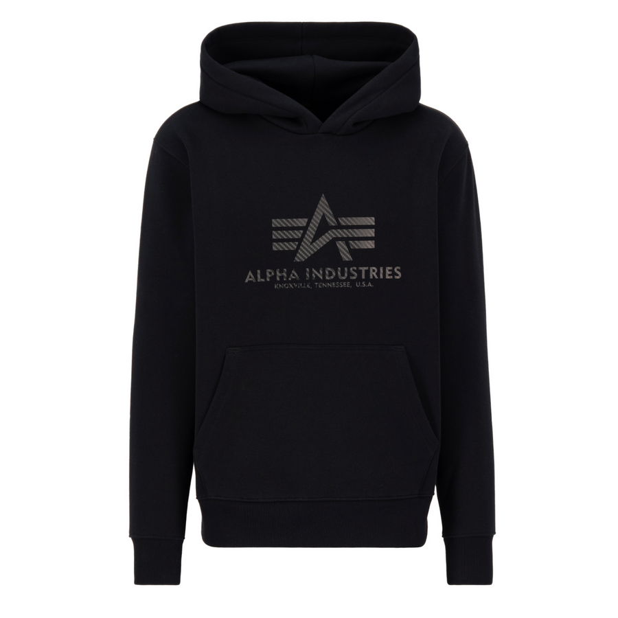 Basic Hoody Carbon - black/black