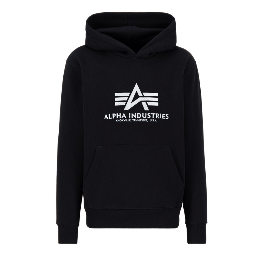 Basic Hoody Carbon - black/silver