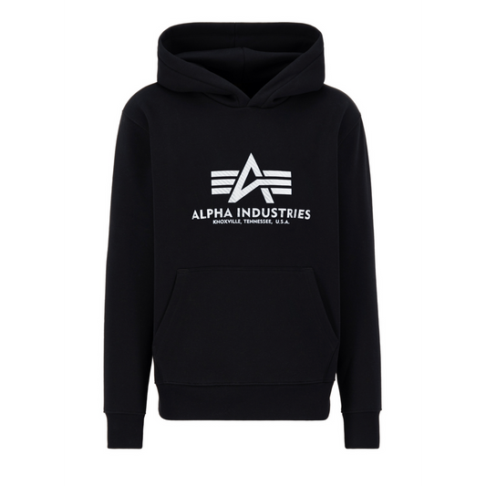 Basic Hoody Carbon - black/silver