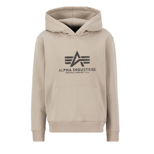 Basic Hoody Carbon - vintage sand