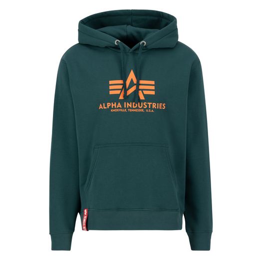 Basic Hoody - force green