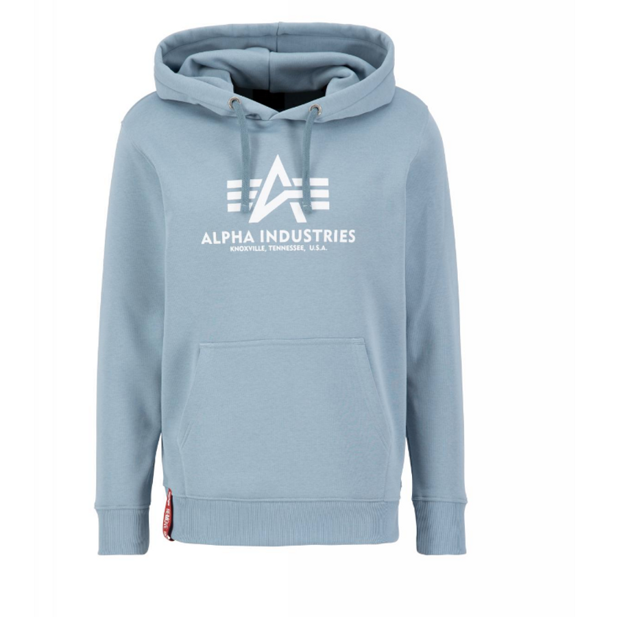 Basic Hoody - greyblue