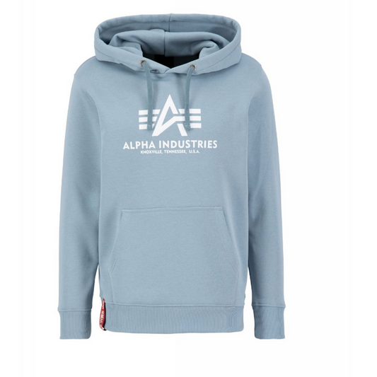Basic Hoody - greyblue