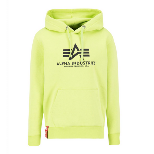 Basic Hoody - hornet green