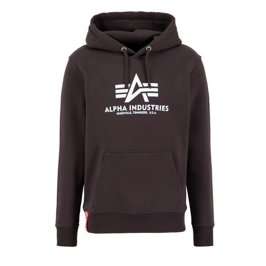Basic Hoody - hunter brown