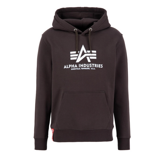 Basic Hoody - hunter brown