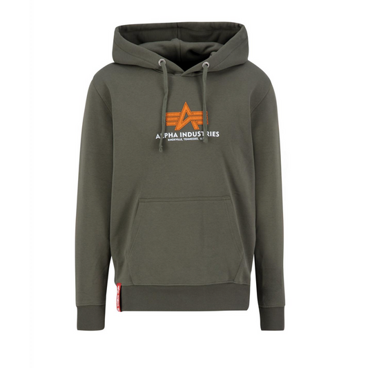 Basic Hoody Rubber - dark olive