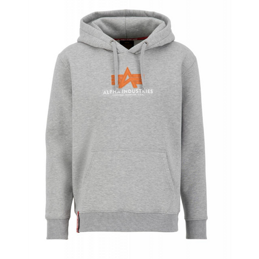 Basic Hoody Rubber - greyheather