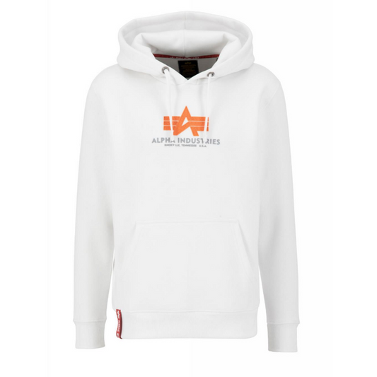 Basic Hoody Rubber - white