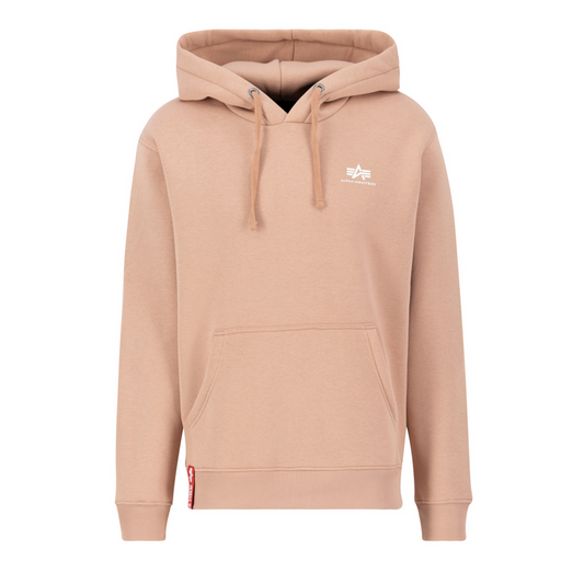 Basic Hoody Small Logo - dusty coral