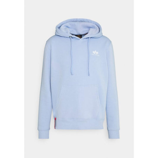 Basic Hoody Small Logo - light blue