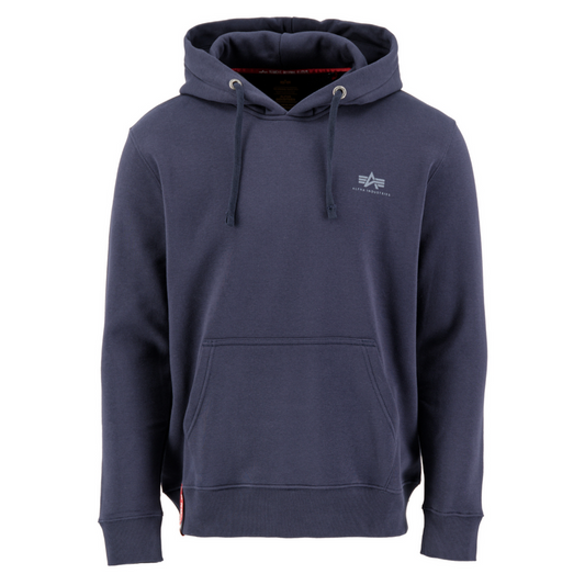 Basic Hoody Small Logo - replica blue