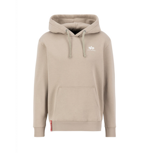 Basic Hoody Small Logo - vintage sand